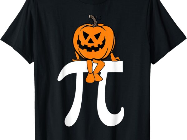 Pumpkin pie math funny halloween thanksgiving pi day kids t-shirt