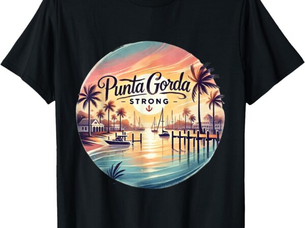 Punta gorda strong milton relief t-shirt