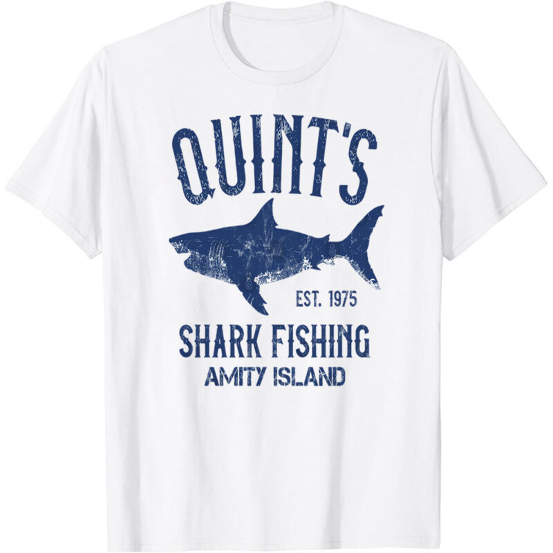 Quint’s Shark Fishing – Amity Island T-Shirt