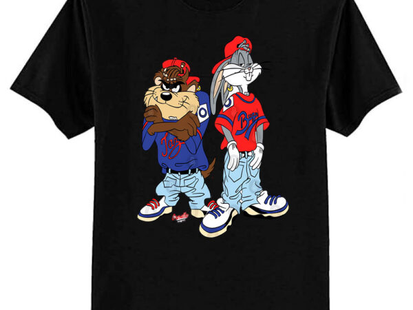 Rabbit 90s look classic t-shirt