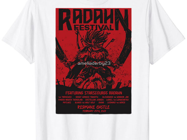 Radahn festival tri-blend t-shirt