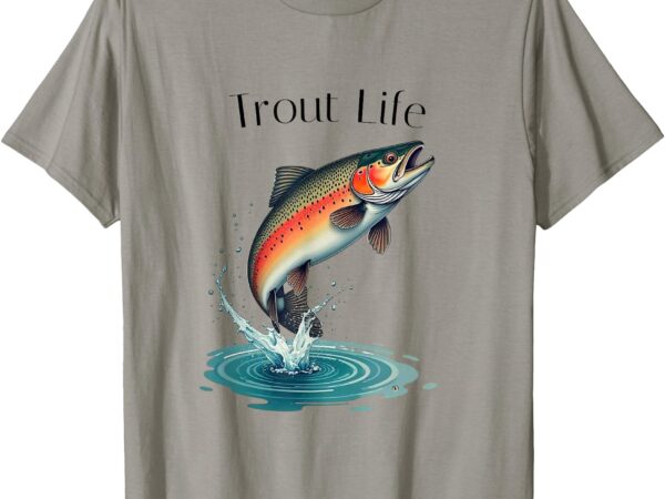 Rainbow trout t-shirt