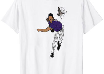 Randy Johnson Hits The Bird T-Shirt