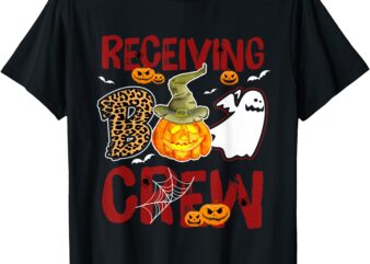 Receiving Boo Crew Halloween Receiving Clerk Match T-Shirt