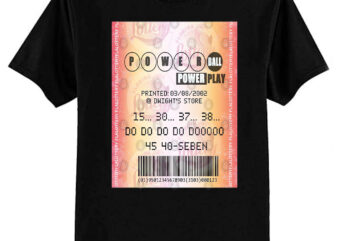 Reggie’s Lottery Ticket (All about the benjamins) T-Shirt