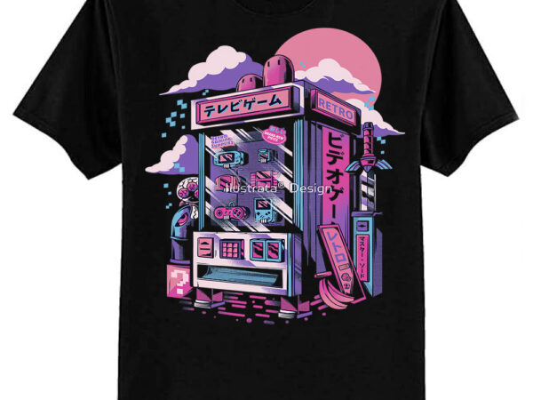 Retro gaming machine classic t-shirt