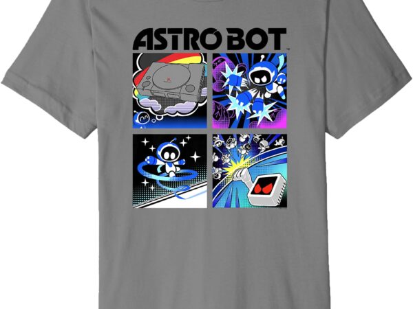 Ripple junction x astro bot rescue mission space warrior premium t-shirt