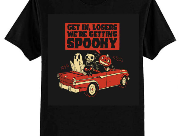 Road trip getting spooky – halloween t-shirt