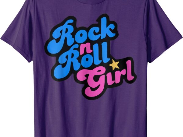 Rock n roll girl ocean fish halloween costumes group family t-shirt