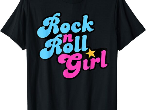 Rock n roll girl ocean fish halloween costumes group family t-shirt