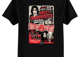 Rocky Horror Double Feature Picture Show – Dr. Frank-n-Furter T-Shirt