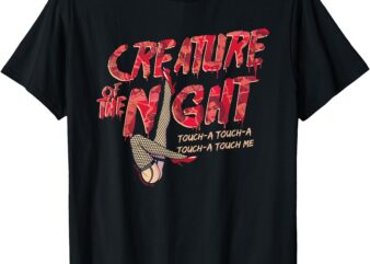 Rocky Horror Show Creature Of The Night Legs Touch-A Light T-Shirt