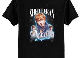 Rupert Grint Shed Eeran Parody Cursed Fan Collage Classic T-Shirt