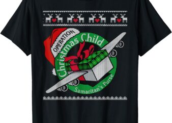 Samaritan’s Purse Operation Christmas Child Funny Xmas Gifts T-Shirt