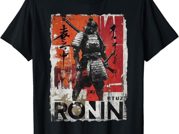 Samurai sword katana ninja japan manga anime streetwear t-shirt