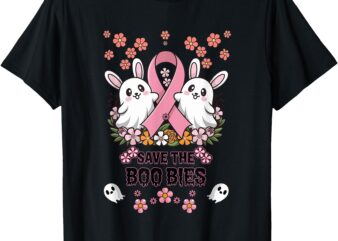 Save the Boobies Breast Cancer Awareness T-Shirt – Halloween T-Shirt