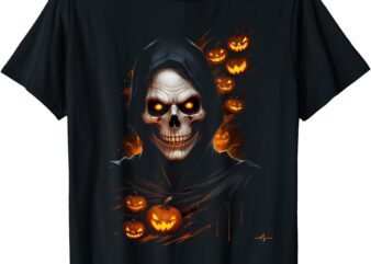 Scary Face Halloween Costume T-Shir T-Shirt