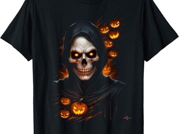 Scary face halloween costume t-shir t-shirt