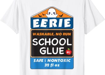 School Glue Halloween Costume for Teachers Students T-Shirt