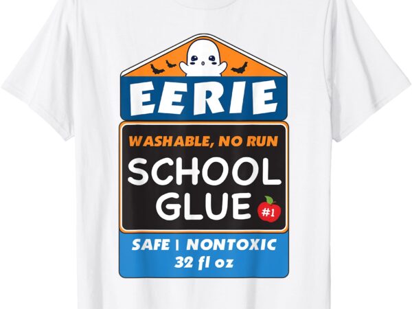 School glue halloween costume for teachers students t-shirt