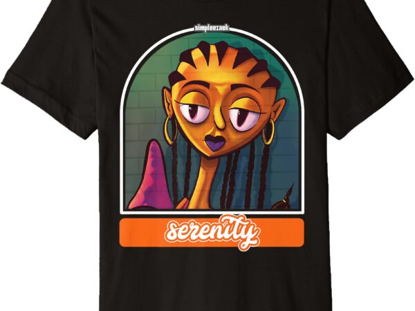 Serenity vibes premium t-shirt