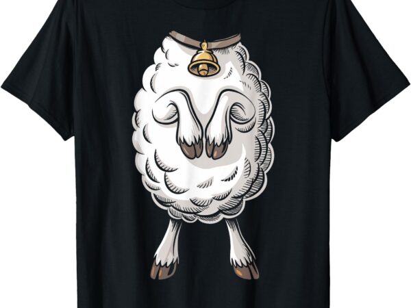 Sheep shirt adult kids men women lamb sheep costume t-shirt