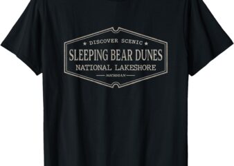 Sleeping Bear Dunes Michigan _ Sleeping Bear Dunes Lakeshore T-Shirt