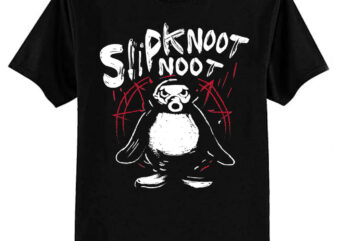 Slipknoot noot penguin death metal goth hard rock Classic T-Shirt