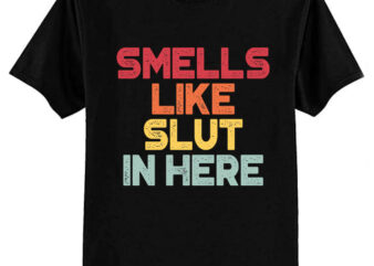 Smells Like Slt In Here Sunset Funny T-Shirt