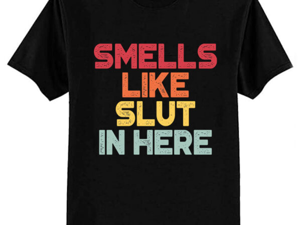 Smells like slt in here sunset funny t-shirt