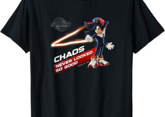 Sonic the Hedgehog 3 – Shadow _Chaos Never Looked So Good_ T-Shirt