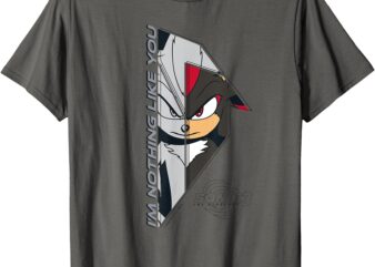 Sonic the Hedgehog 3 – Shadow _I’m Nothing Like You_ T-Shirt