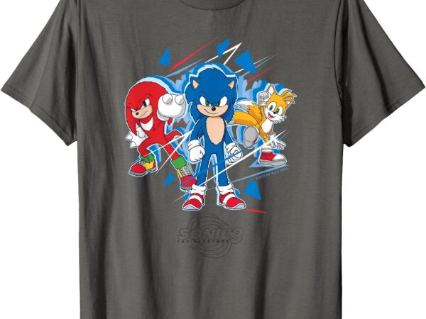 Sonic the hedgehog 3 – team sonic t-shirt