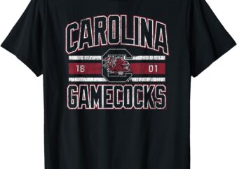 South Carolina Gamecocks Vintage Stripe Officially Licensed T-Shirt