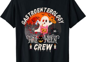 Spooky gastroenterology Boo Crew endoscopy tech Halloween T-Shirt