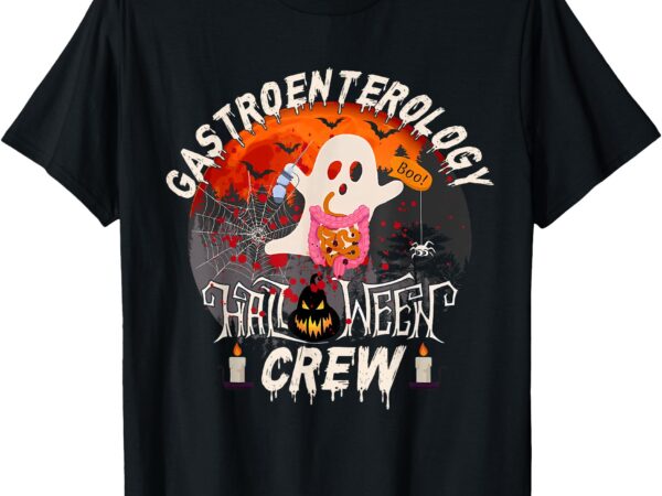 Spooky gastroenterology boo crew endoscopy tech halloween t-shirt