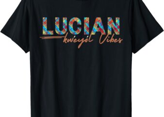 St Lucia Creole day outfit Lucian Kweyol Vibes Heritage T-Shirt