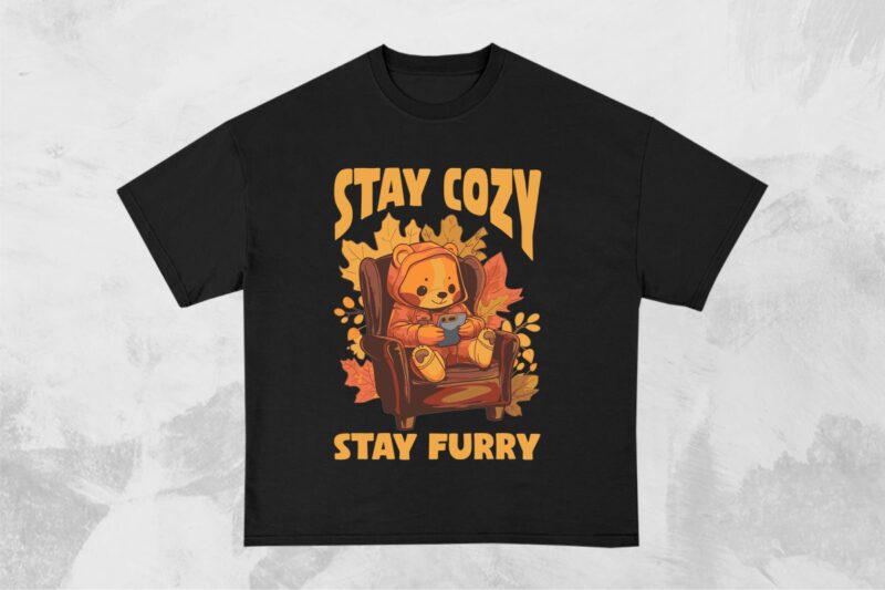 Cozy Animals T-Shirt Designs Bundle