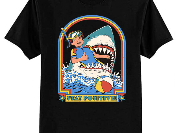 Stay positive tri-blend t-shirt