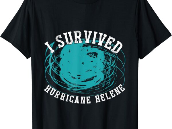 Survived hurricane helene 2024 florida meme t-shirt