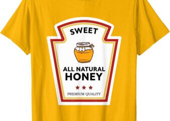 Sweet All Natural Honey Condiment Group Costume T-Shirt