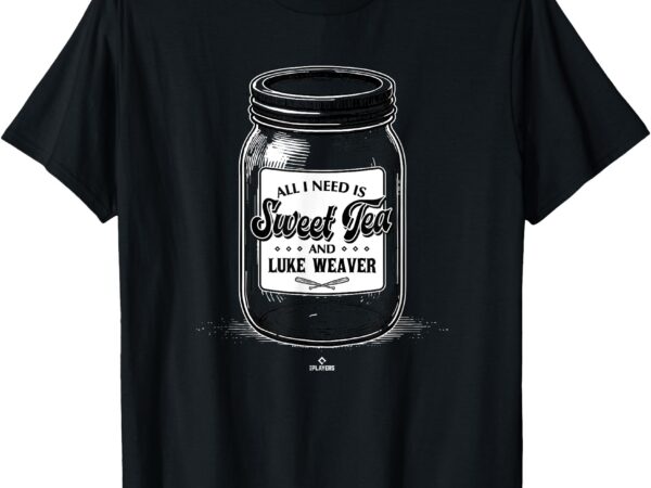 Sweet tea and luke weaver new york baseball mlbpa t-shirt