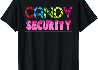 Sweetie Candy Land Candy Security Candy Crew T-Shirt