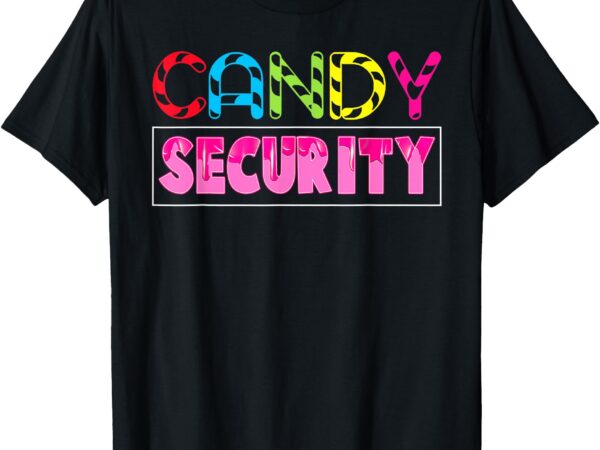 Sweetie candy land candy security candy crew t-shirt