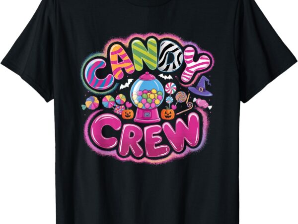 Sweetie candy squad candy land candy crew halloween pumpkins t-shirt