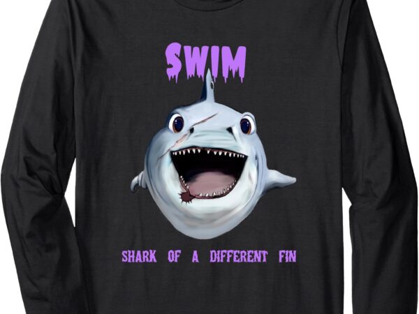 Swim for the different long sleeve t-shirt