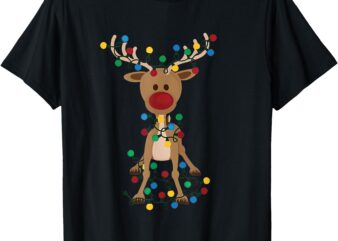 Reindeer Christmas Xmas for women men T-Shirt