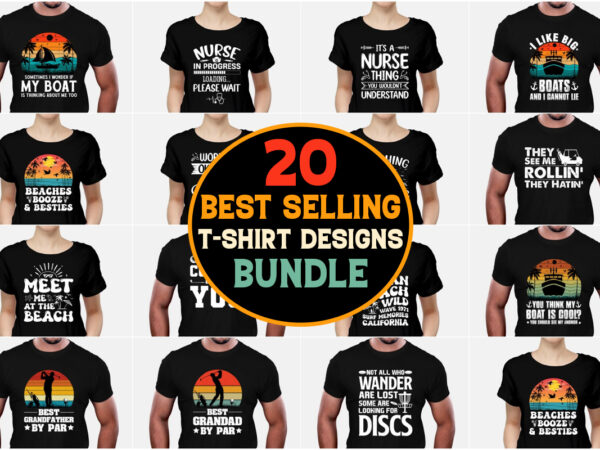 Best selling t-shirt design bundle