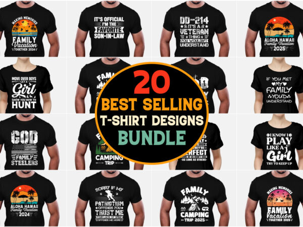 T-shirt design bundle