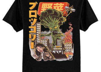 THE BROCCOZILLA Tri-blend T-Shirt